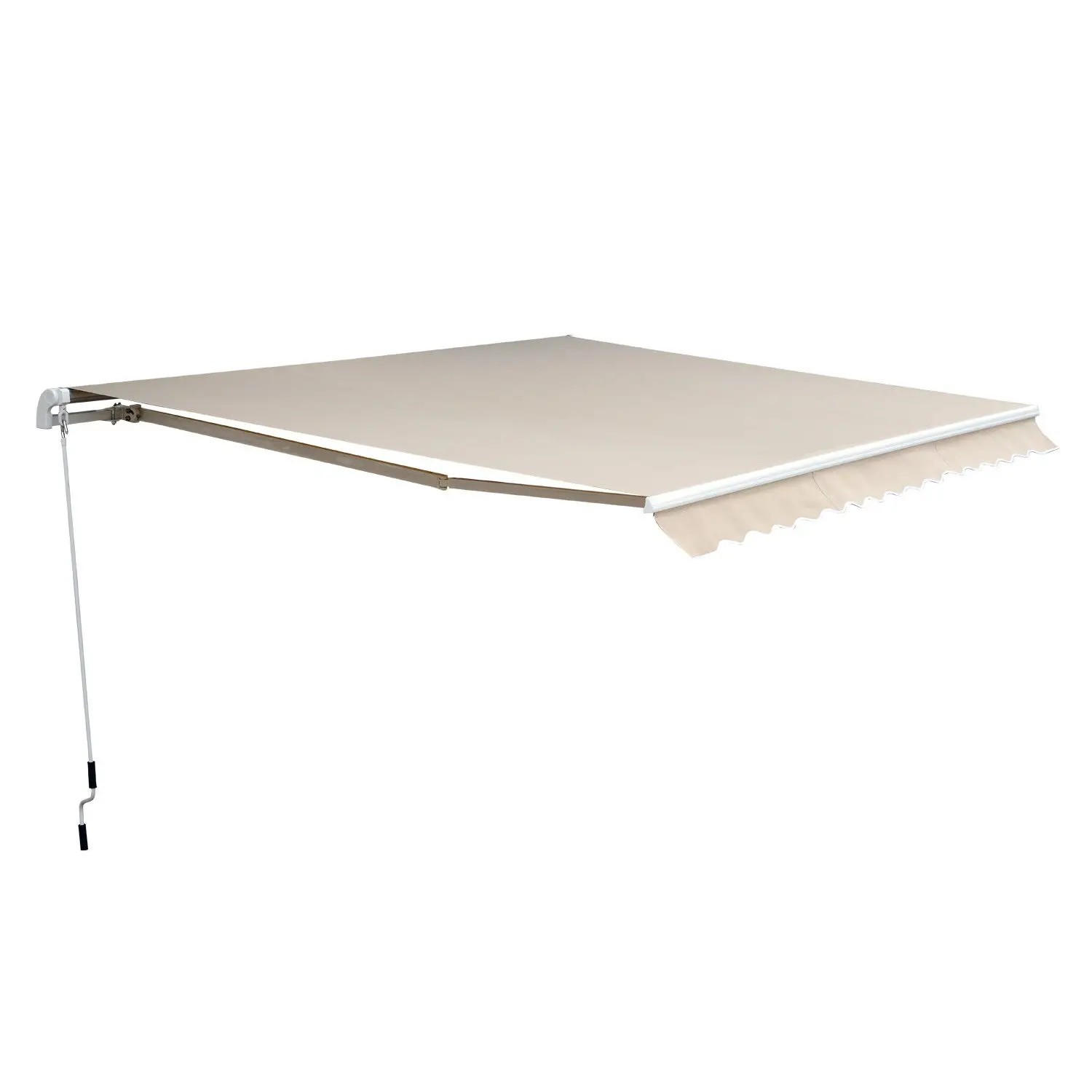 MARKISE 3 m Gelenkarm beige - Beige, Textil (450/0.1/300cm) - Fortuna Lai