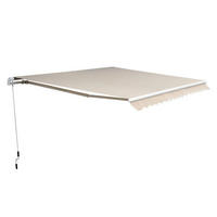 MARKISE 3 m Gelenkarm beige - Beige, Textil (450/0.1/300cm) - Fortuna Lai