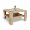 COUCHTISCH NIEDRIG EX3 Artisan Eiche 68/68/41 cm - Eiche Artisan, Holzwerkstoff (68/68/41cm) - Matkam Möbel