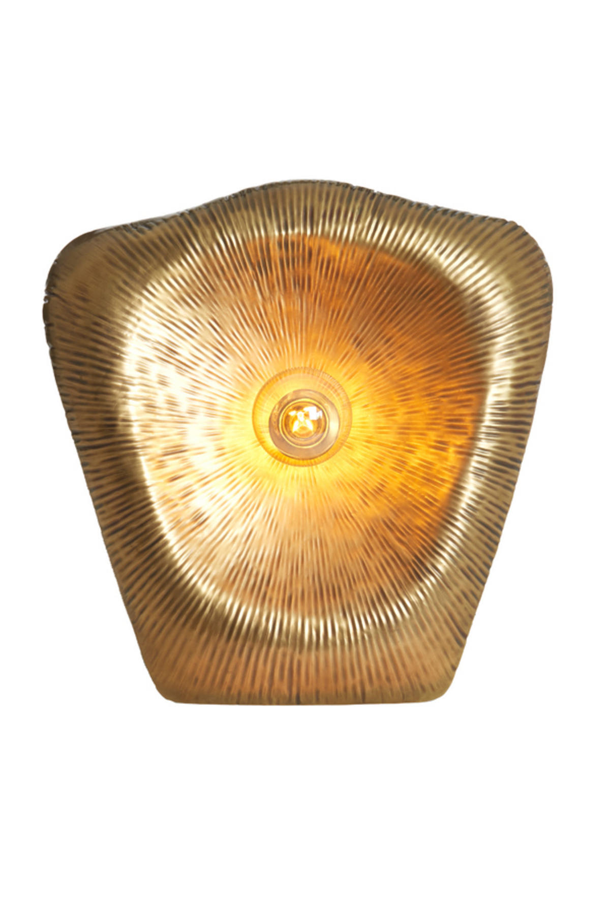WANDLEUCHTE Amadi Bronze 51/9/51 cm - Bronzefarben, Metall (9/51/51cm) - Light & Living