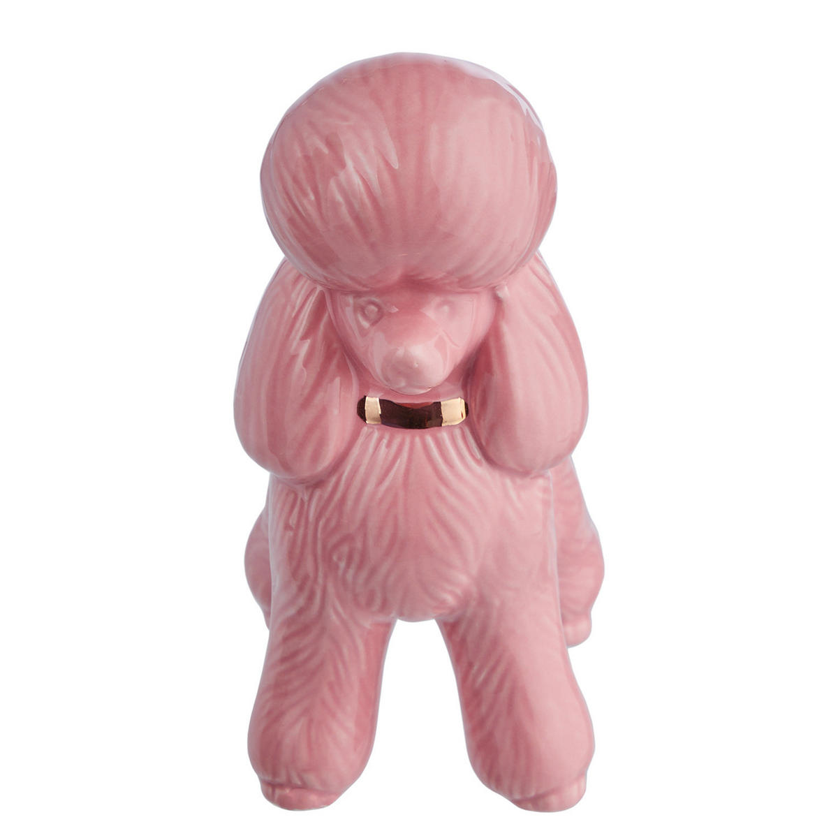 KERZENHALTER Coco Pudel - Rosa, Stein (6/12/11cm) - Butlers