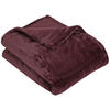 KUSCHELDECKE, 150x200 cm, 100% Polyester, Rot - Bordeaux, Textil (150/200cm) - Zollner