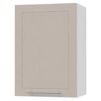 KÜCHENHÄNGESCHRANK Kvantum W2/50 Weiß / Kaschmir Matt 50 / 32,5 / 72cm - Kaschmir/Weiß, Holz/Holzwerkstoff (50/72/32.5cm) - Feldmann-Wohnen
