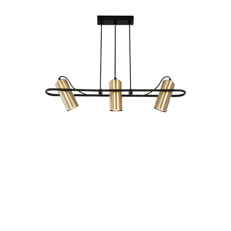 PENDELLEUCHTE Rennhack 70/10/160cm - Bronzefarben, Metall (70/10/160cm) - Nettlife