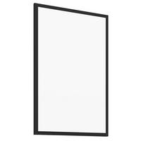 SPIEGEL Astral Schwarz 50/2/80 cm - Schwarz, Holzwerkstoff (50/80/2cm) - Matkam Möbel