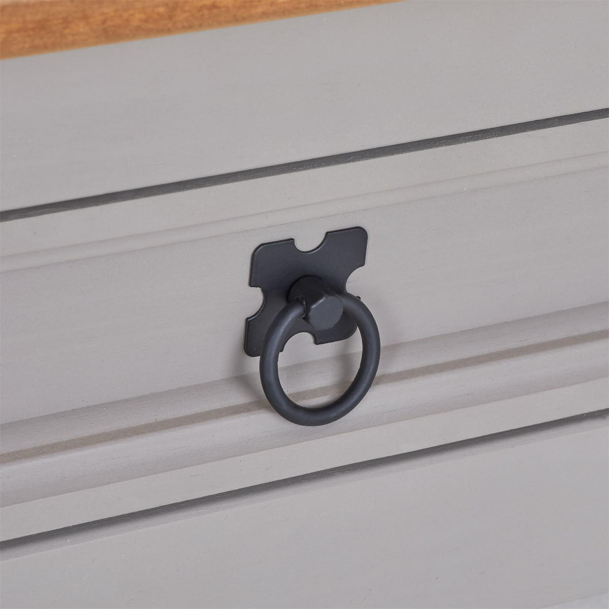 COUCHTISCH RAMON grau - Grau, Holz (50/95/43cm) - CARO-Möbel