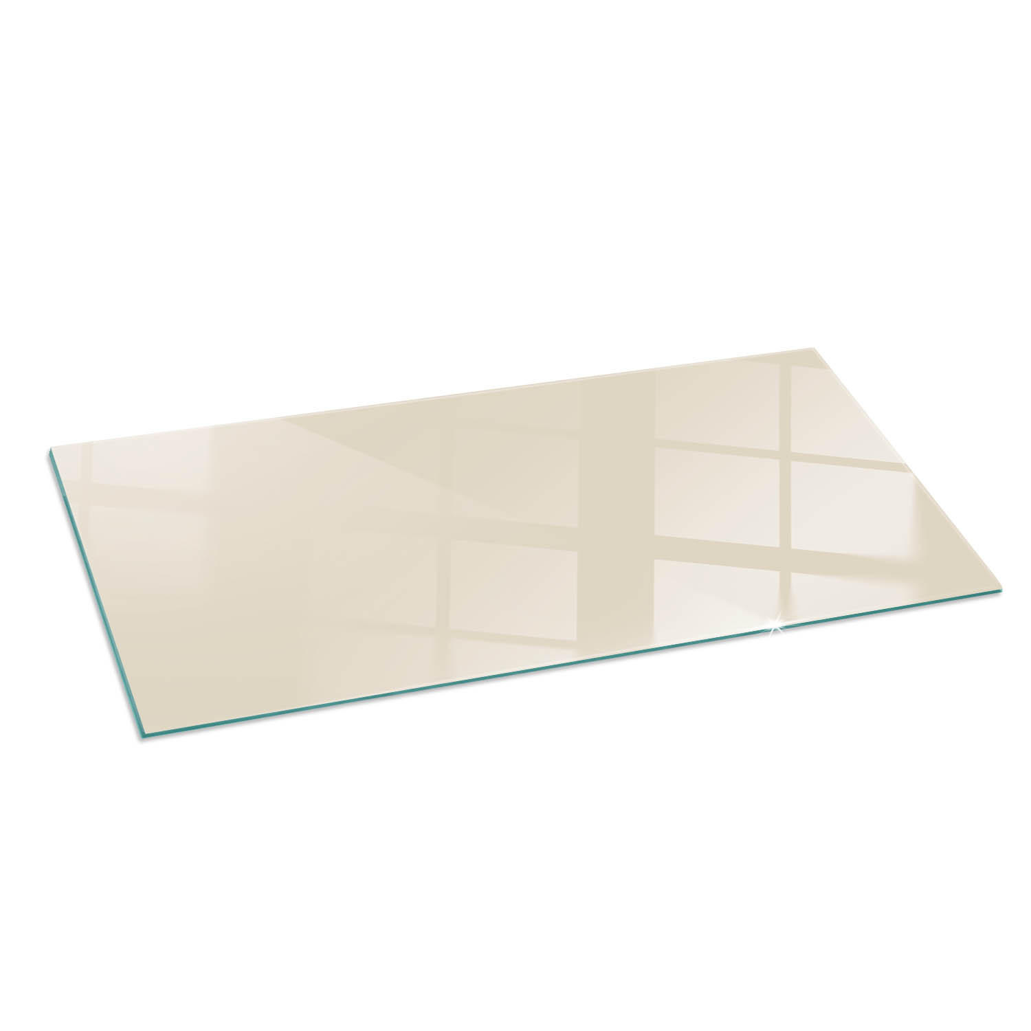 ArtPrintCave Glasplatte Gelb 125x50x0.4 cm