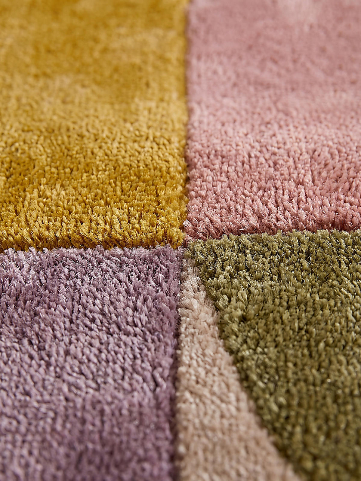 TEPPICH Kurzflor, handgetuftet, EVENLODE, in Multi, Bogenformen, 160 x 230 cm - Multicolor, Textil (160/230cm) - KADIMA DESIGN