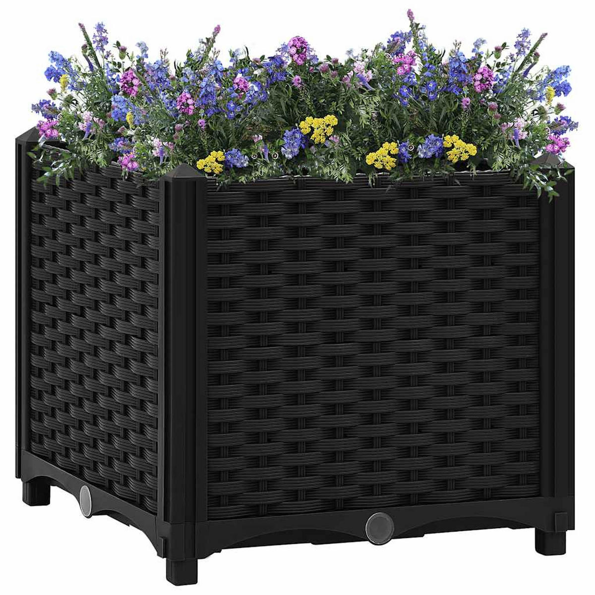 HOCHBEET 40 x 40 x 38 cm Polypropylen - Schwarz, Kunststoff (40/38/40cm)