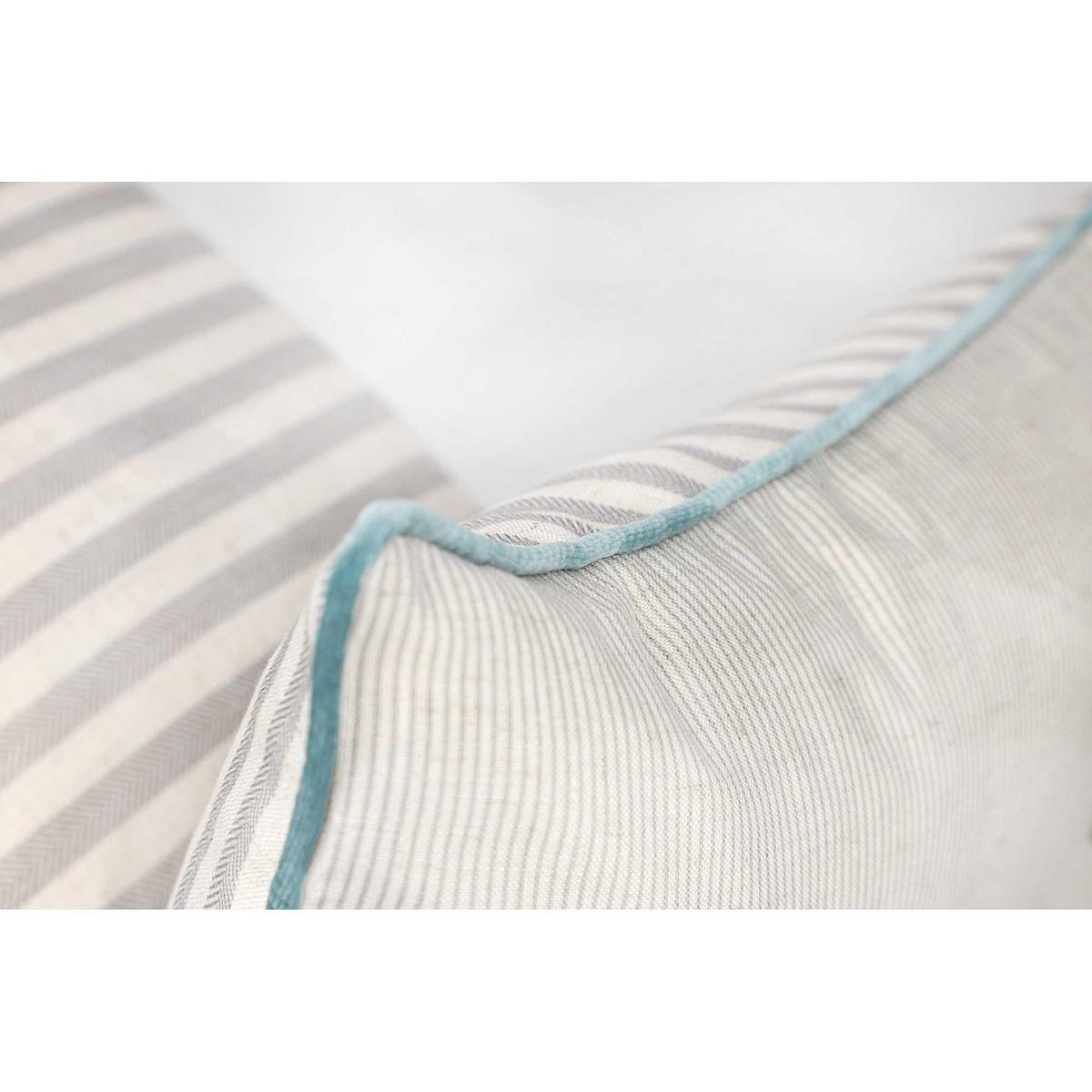 KISSENHÜLLE SW-Habit 38/58 cm  - Creme/Grau, Basics, Textil (38/58cm) - Esprit