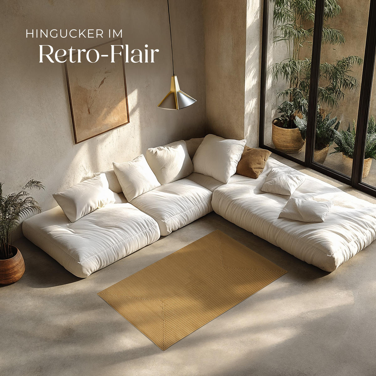 GEFLOCHTENER-TEPPICH Raya,strapazierfähig und pflegeleicht,braun - Braun, Textil (80/150cm) - tectake