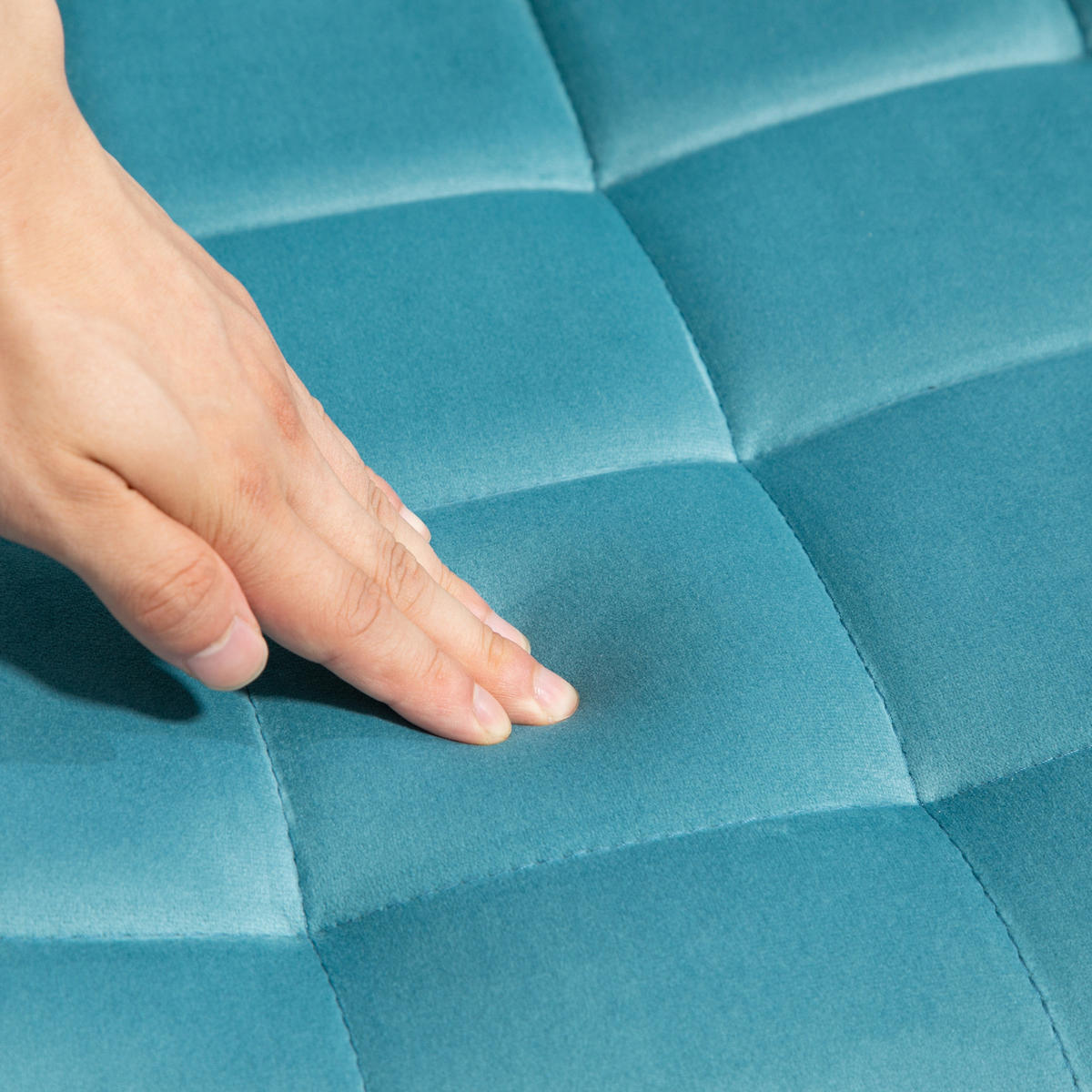 SCHREIBTISCHSTUHL MICKY Hellblau - Hellblau, Textil (50/92/54cm) - SVITA