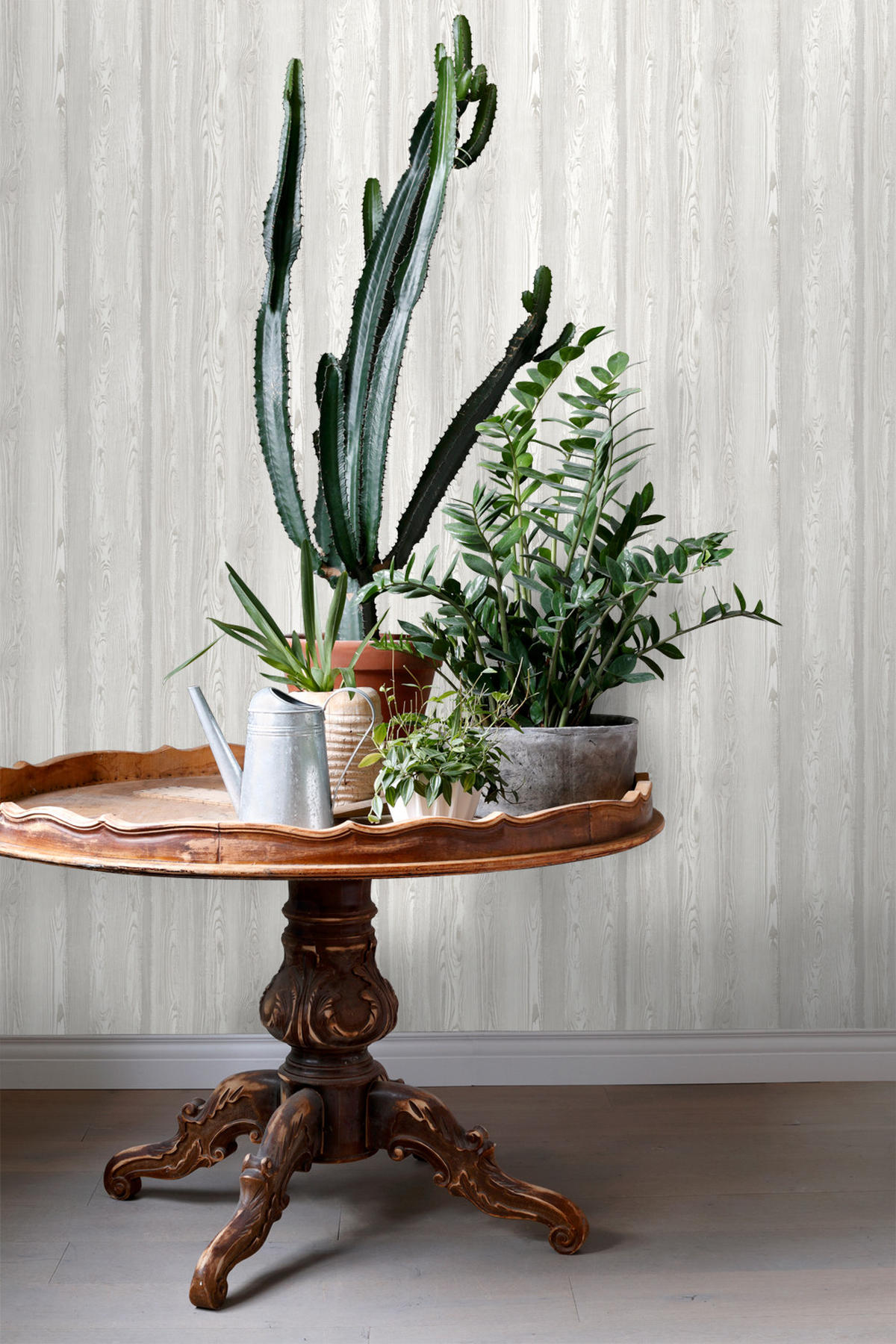 TAPETE Holzoptik 53 cm x 10.05 m - Beige, Papier (53/1000cm) - ESTAhome