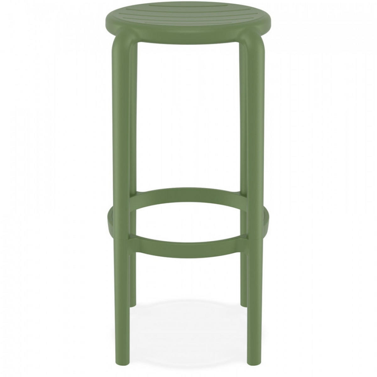 BARHOCKER Grün 36x75x36cm - Grün, Kunststoff (36/75/36cm) - AlterEgo