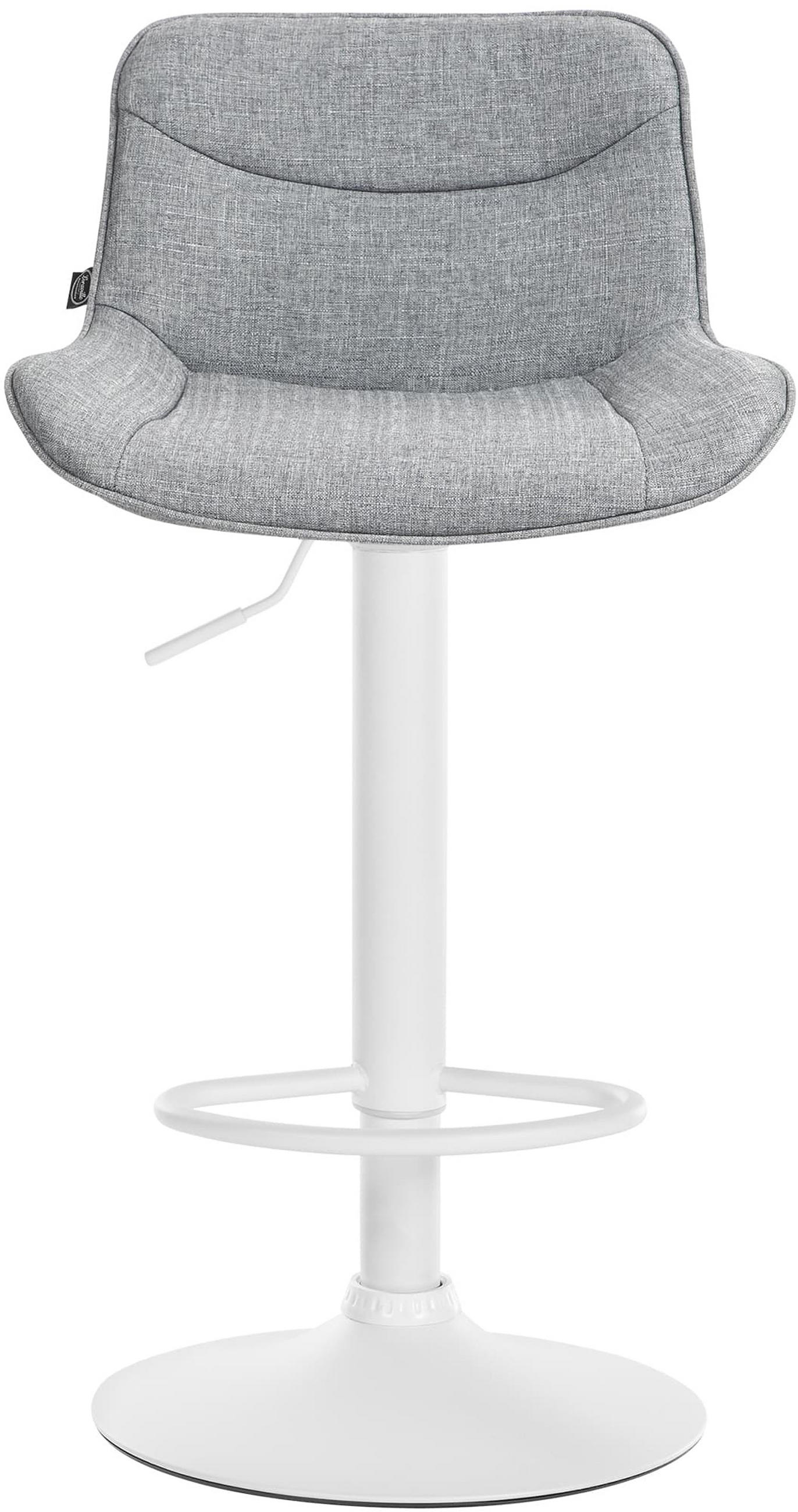 TPFLiving Barhocker Grau 49x106x51 cm