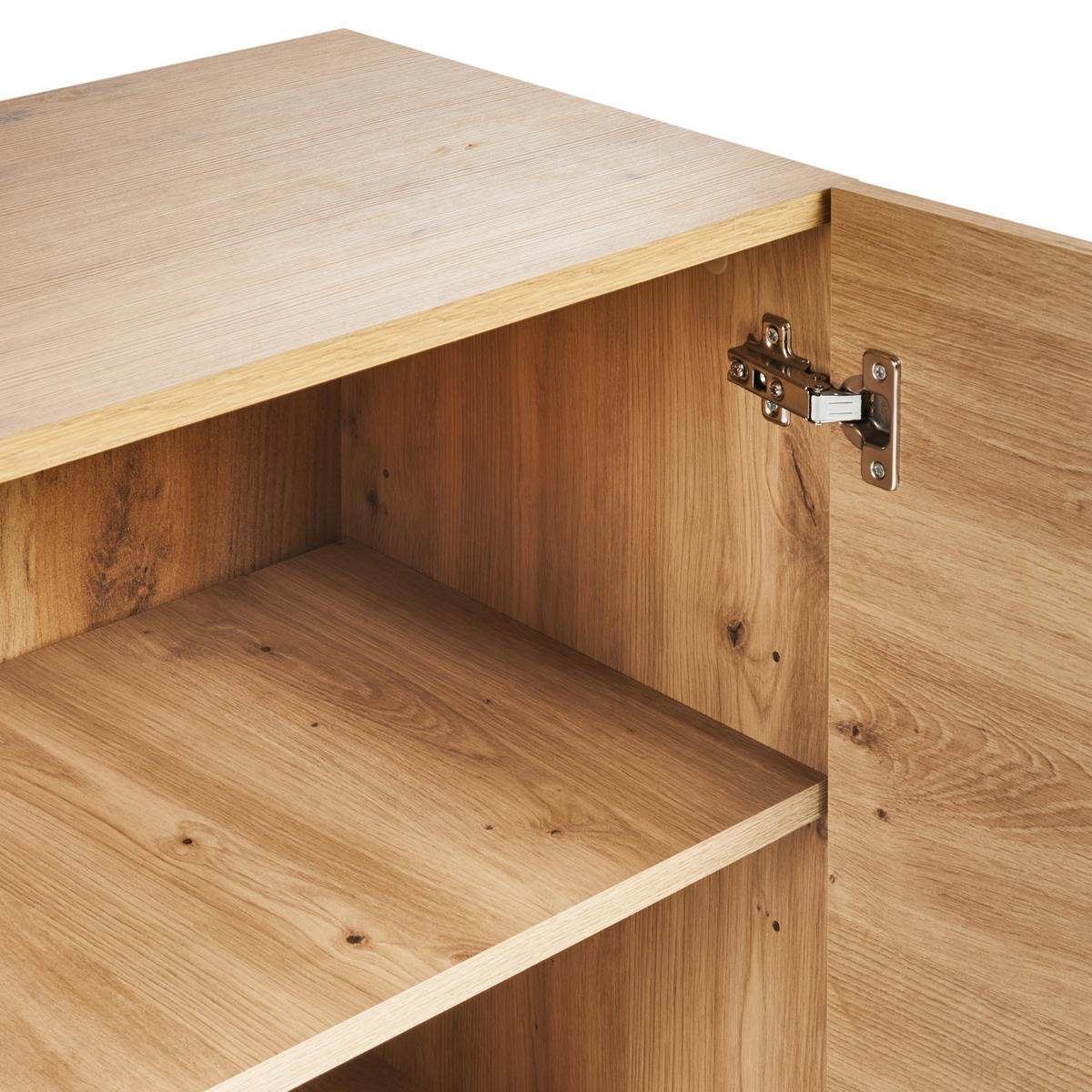 SIDEBOARD se 2 dveřmi Světle hnědý Kenora - hnědá, kompozitní dřevo (163/72/41cm) - Beliani