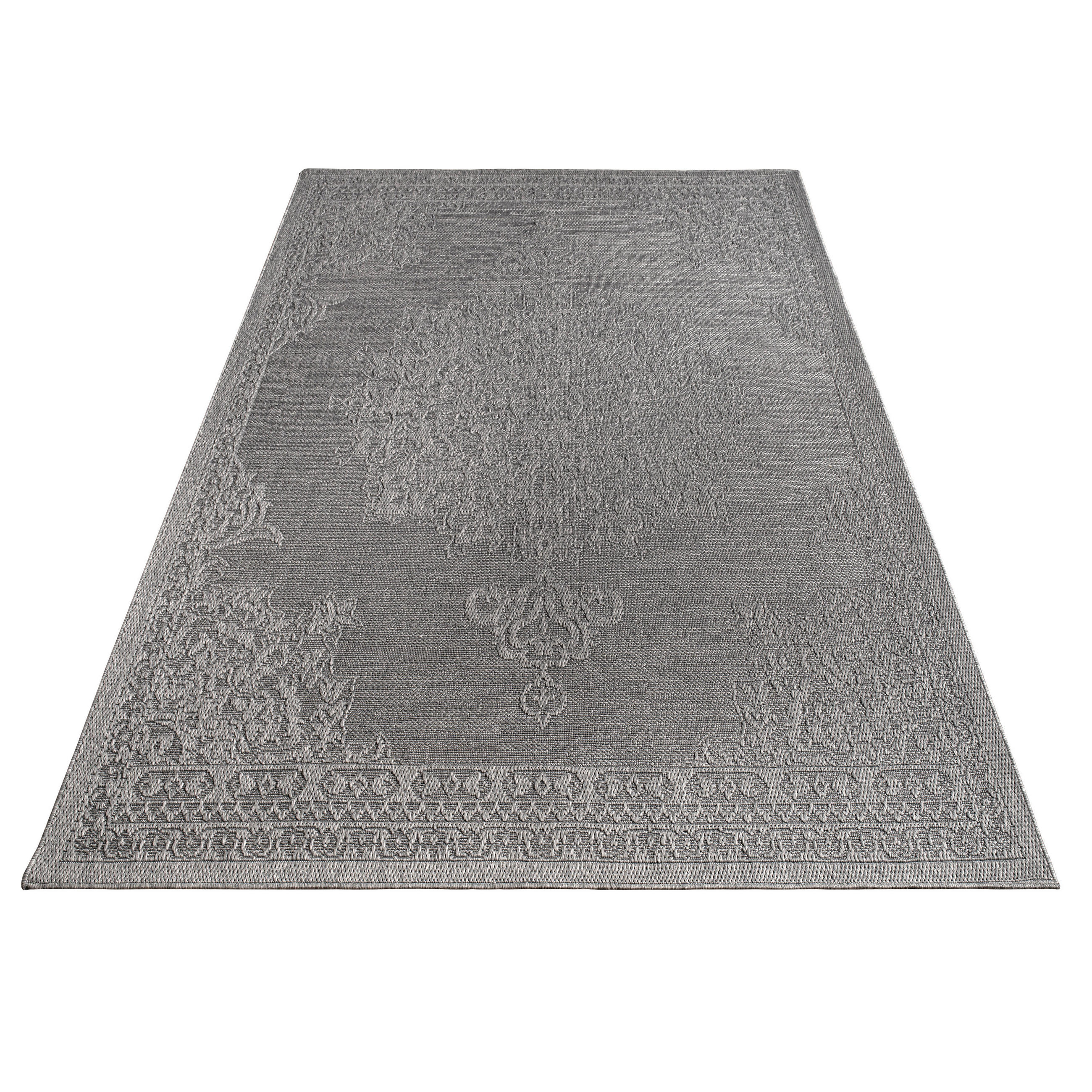 OUTDOORTEPPICH 80/150 cm Rimini 412 - Anthrazit, Textil (80/150cm) - Paco Home