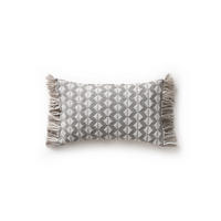 OUTDOORKISSEN Morty Grau 30x50 cm - Grau, Textil (30/50cm) - benuta Pure