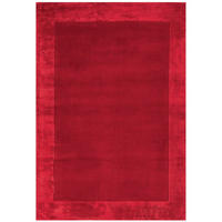 TEPPICH Handgetufteter aus reiner Wolle TOSCA Rot 160 x 230 cm - Rot, Naturmaterialien (160/230cm) - Novatrend