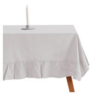 TISCHDECKE Falbines - Weiß, Textil (180/130/1cm) - home&you