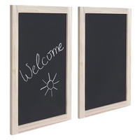WANDTAFEL 2er-Set 60x40x2cm - Beige, Holz (40/60/2cm) - PROREGAL