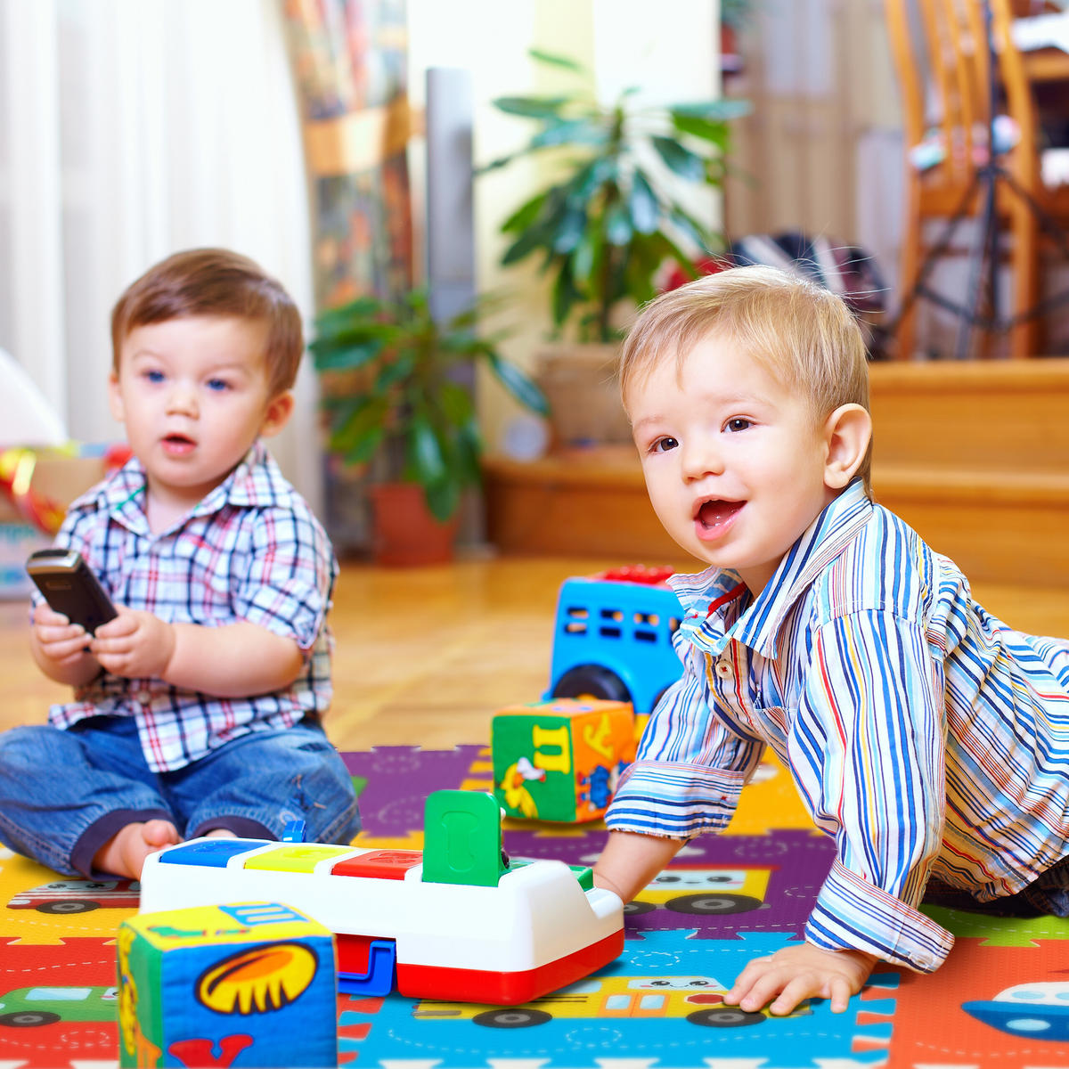 9-TLG.PUZZLEMATTE - Multicolor, Textil (30/30cm) - Relaxdays