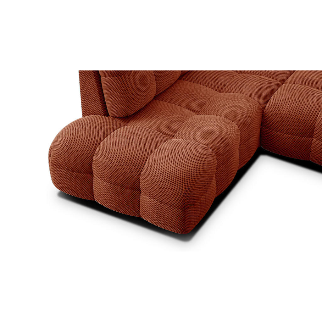 Thumbnail - Courtois Laville Ecksofa, Dunkelorange, Textil, 5-Sitzer, 283x191 cm, Wohnzimmer, Sofas & Couches, Wohnlandschaften, Eck...