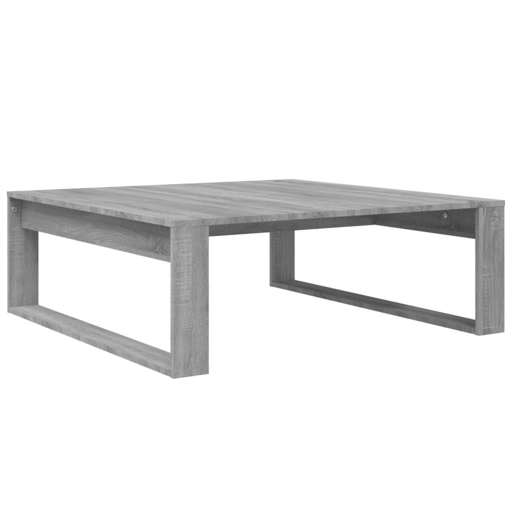 COUCHTISCH Grau Sonoma 100x100x35 cm Holzwerkstoff - Grau, Holzwerkstoff (100/100/35cm) - furnicato