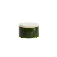 DEKO-DOSE Kelimutu Grün Ø19/11,5 cm - Grün, Kunststoff (19/11.5/19cm) - Light & Living