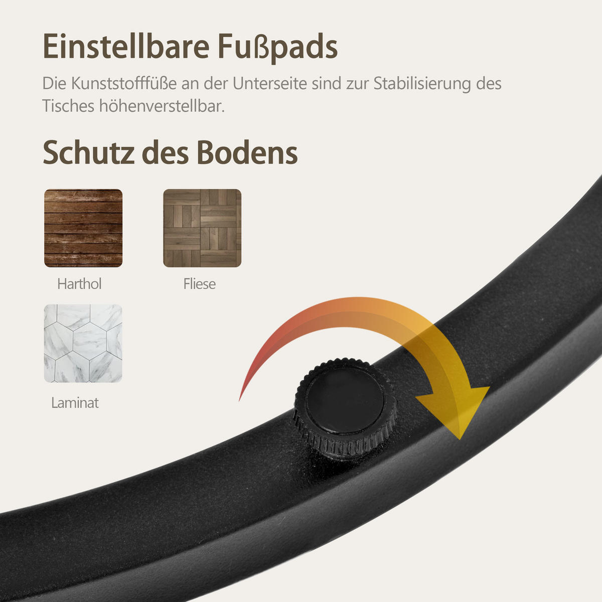 COUCHTISCH Set 50/70,5 cm mit 2 runden Tischen in Eiche - Naturfarben, Holzwerkstoff (70.5/70.5/50cm) - OKWISH