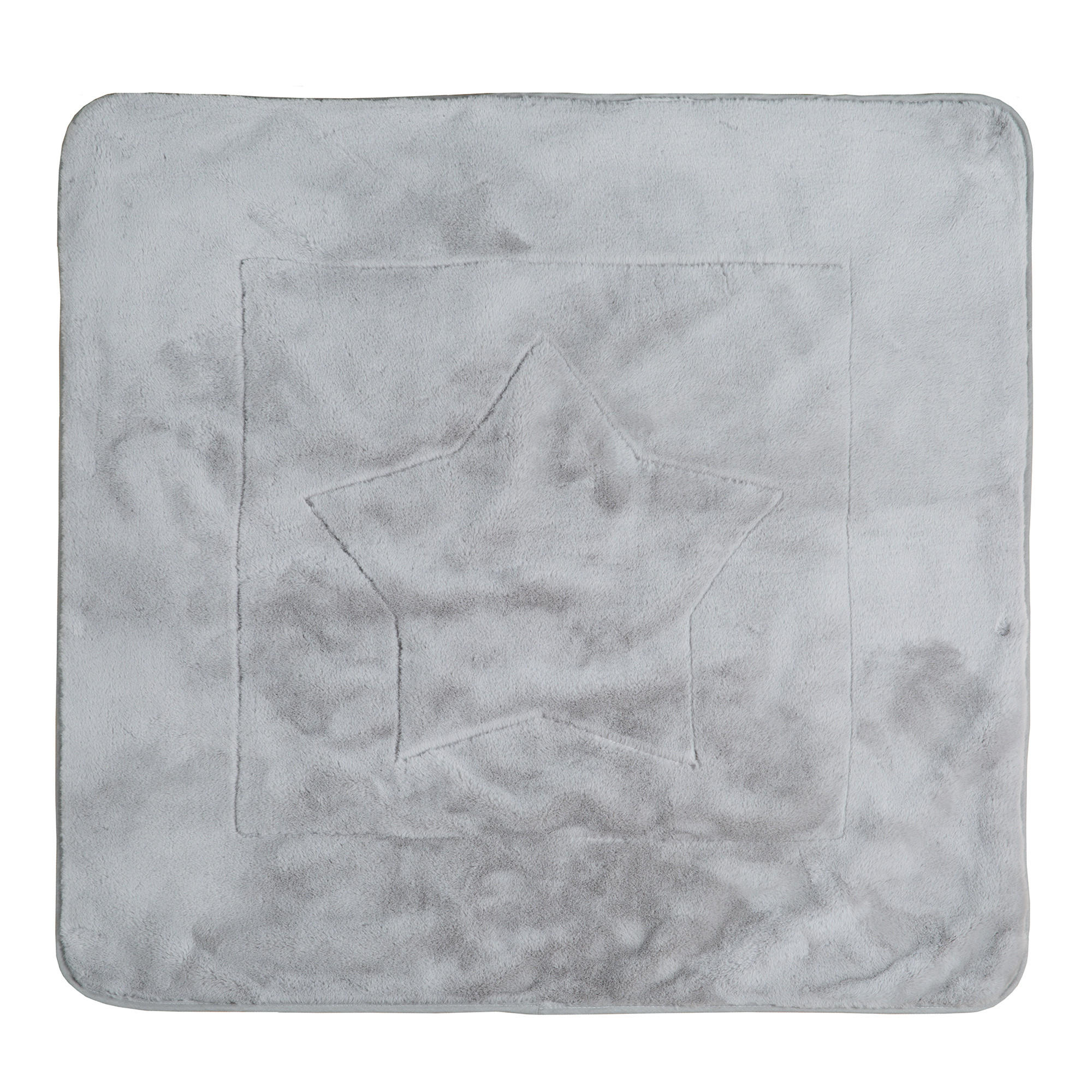 BABYDECKE 80 x 80 cm Happy Patch mint - Mintgrün, Textil (80/80cm) - Roba