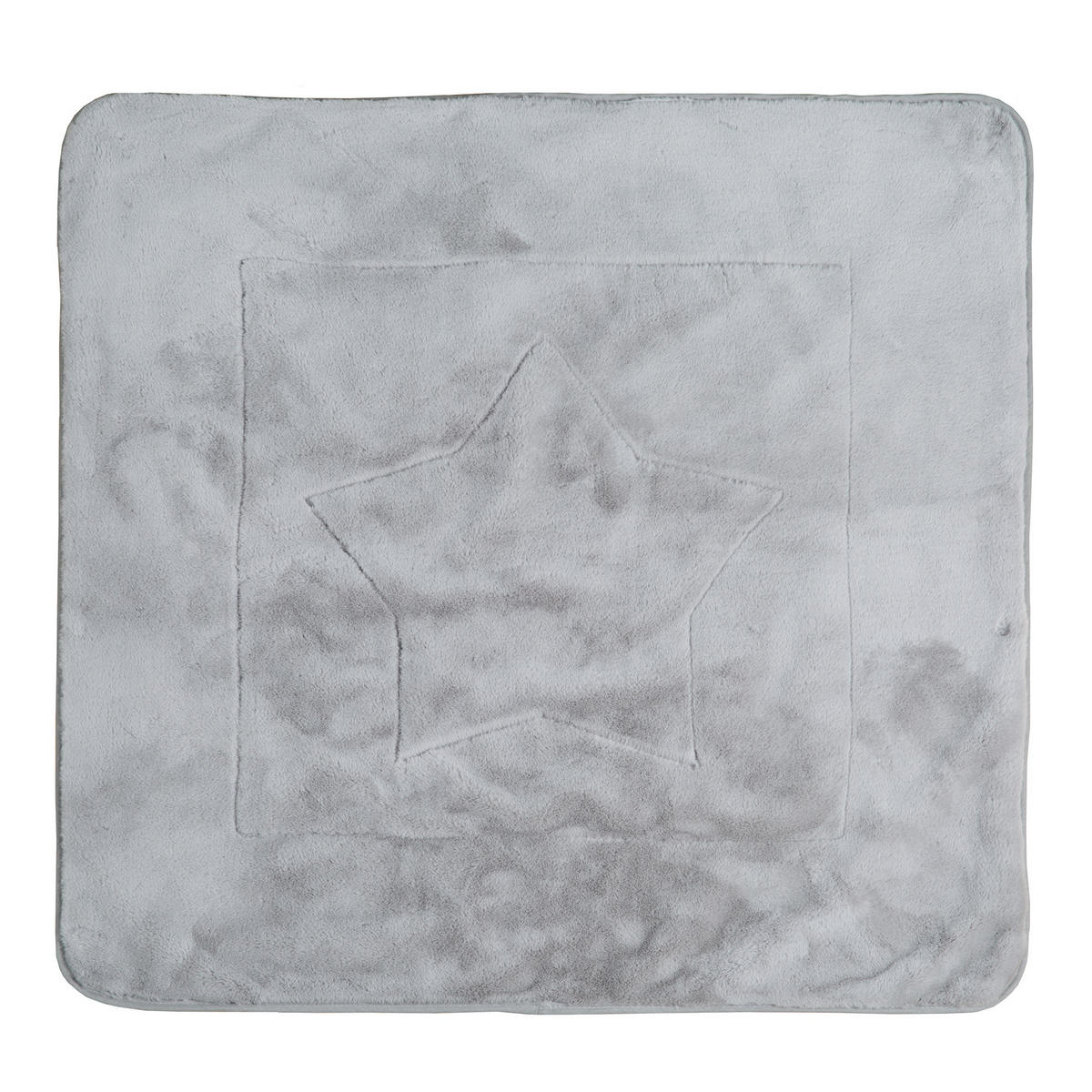 BABYDECKE 80 x 80 cm Happy Patch mint - Mintgrün, Textil (80/80cm) - Roba