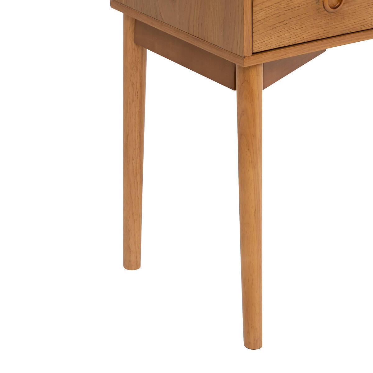 SCHMINKTISCH Charlie 110/42/126 cm - Braun, Holzwerkstoff (42/126/110cm) - Atmosphera Createur d´interieur