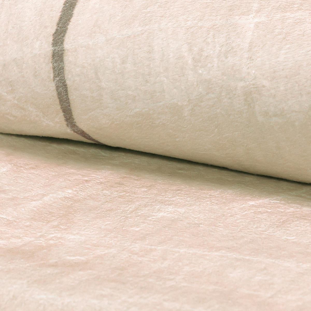 TEPPICH Bova Serta Mazovia Unregelmäßige Form 120x160cm Beige Braun Abstrakt Kurzflor - Braun, Textil (120/160cm) - Mazovia