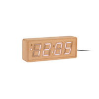 WECKER Solid 20/4/8 cm - Hellbraun, Holz (4/8/20cm) - Karlsson