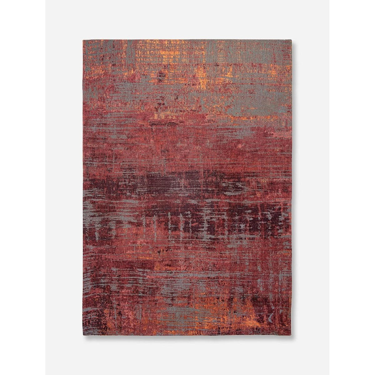 TEPPICH Moderner für Wohn- und Schlafzimmer COOPER Rot 170 x 245 cm - Rot, Naturmaterialien (170/245cm) - Novatrend