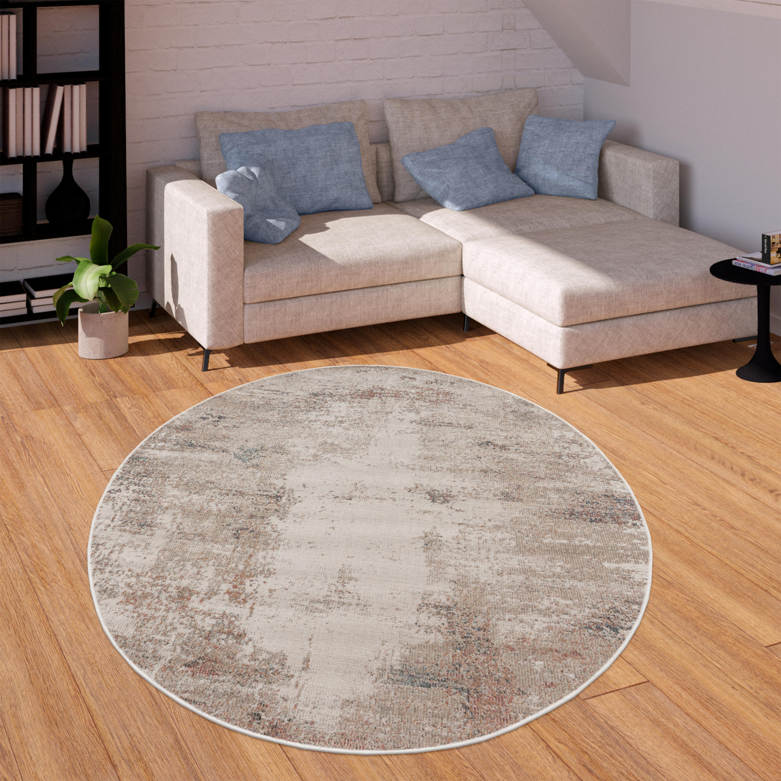 OUTDOORTEPPICH 160/160 cm Torres 278 - Multicolor, Textil (160/160cm) - Paco Home