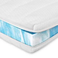 HYPERSOFT TOPPER 80/210 cm - 6cm Höhe & Toledo Bezug - Weiß, Textil (80/210cm) - AM Qualitätsmatratzen