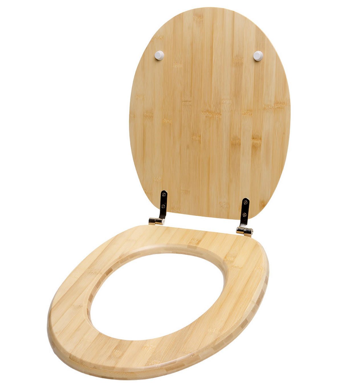 WC-SITZ Bambus - Braun, Holzwerkstoff (38/6/47cm) - Sanilo