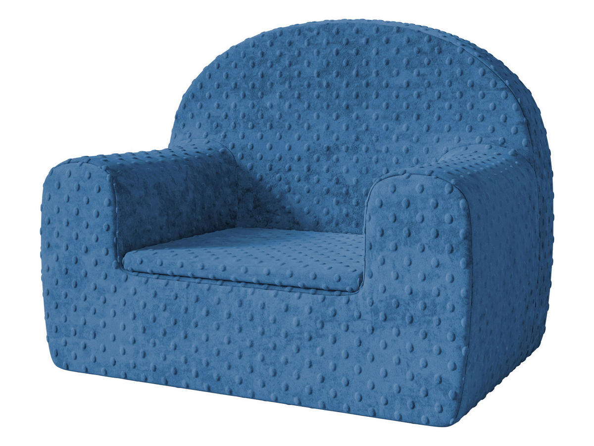 KINDERSESSEL Drotino - Blau, Textil (54/43/37cm) - MIRJAN24