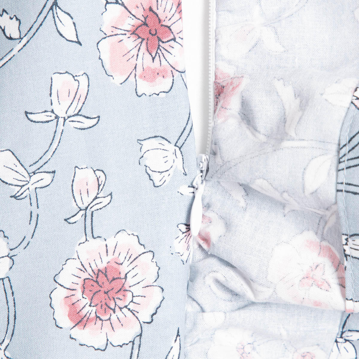 BETTWÄSCHE Julia Baumwolle 140/200 cm - Blau, Textil (140/200cm) - Homla