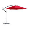 AMPELSCHIRM Rot 300/300/245 cm - Rot, Metall (300/300cm) - Mobili Rebecca