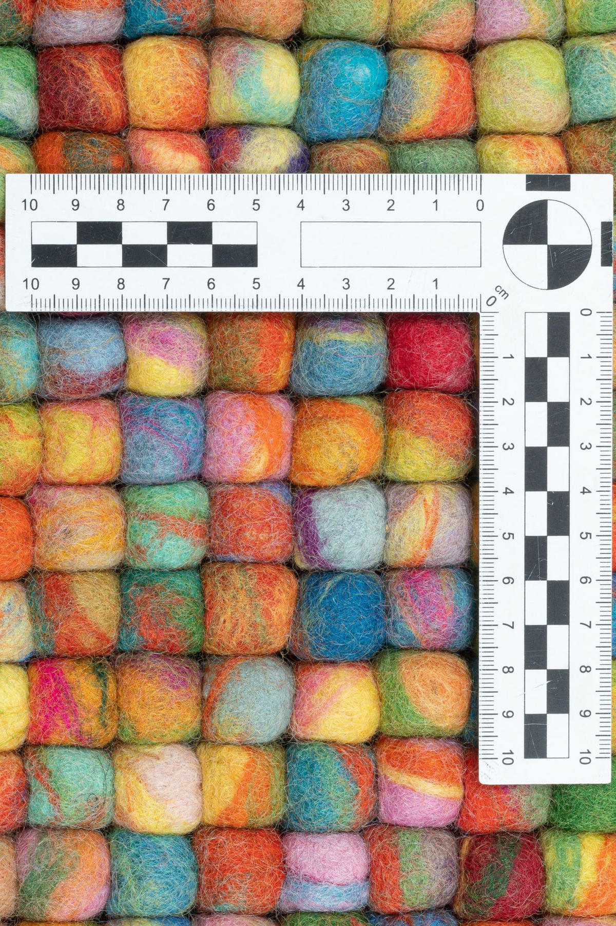 FILZTEPPICH Felty 70x140 cm - Multicolor, Textil (70/140cm) - THEKO