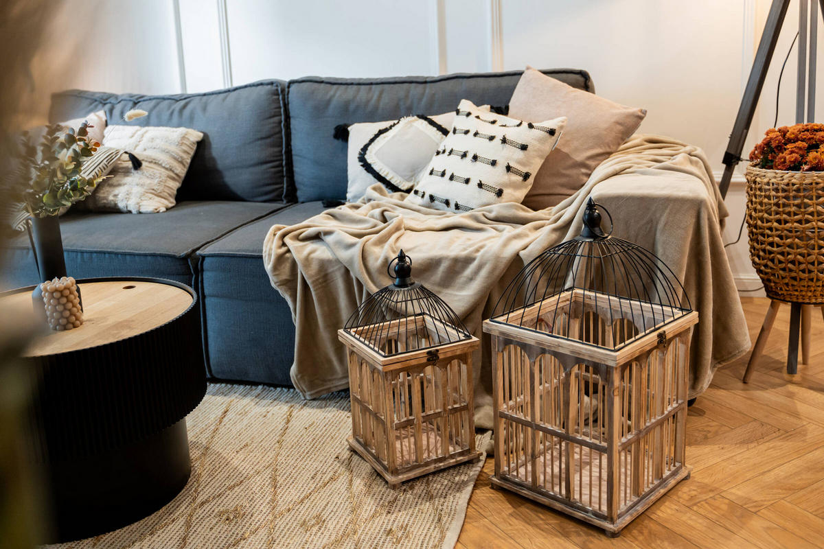 FLEECEDECKE Uni 180/230 cm - Beige, Textil (180/230cm) - Atmosphera Createur d´interieur