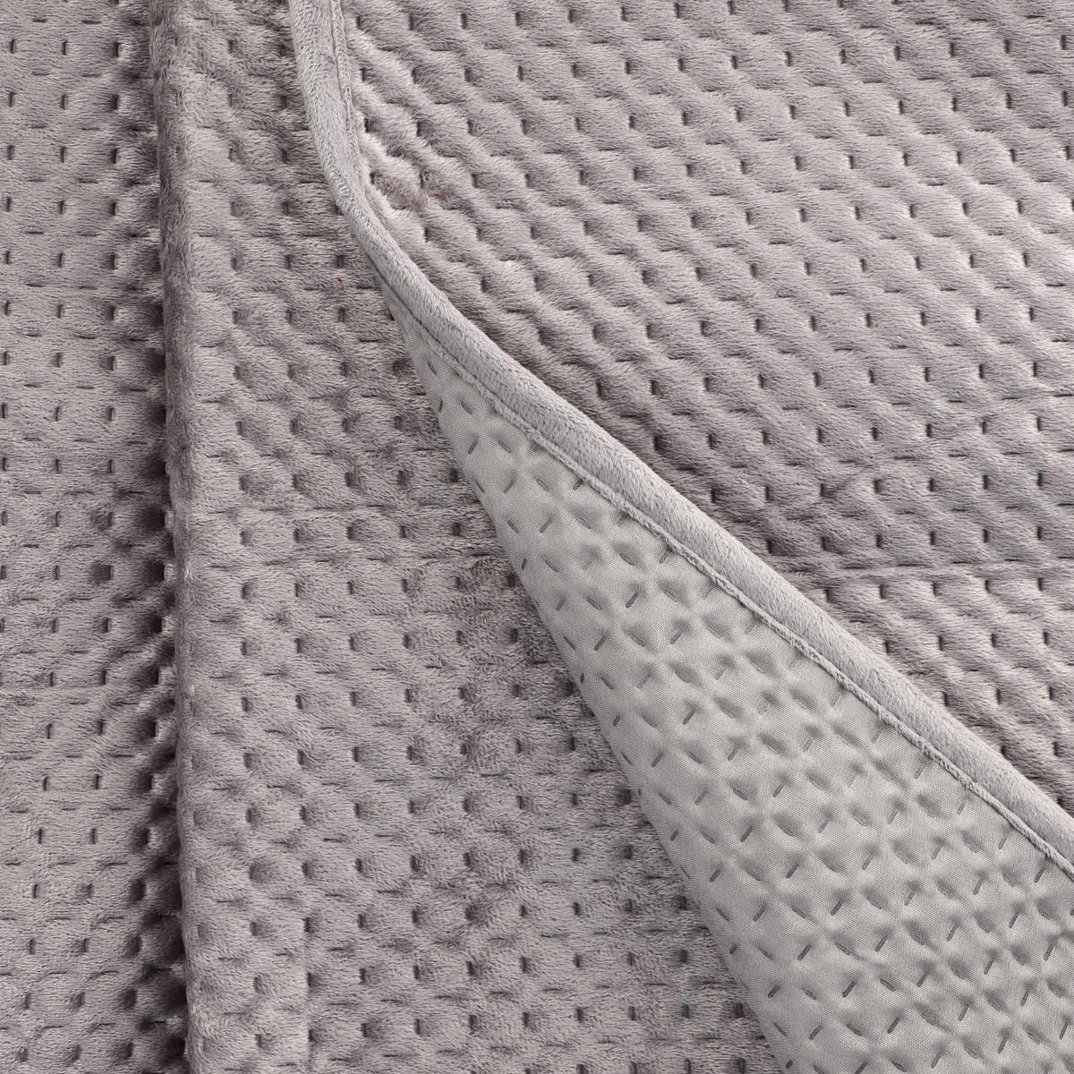 TAGESDECKE Zemi grau 200/220 cm - Grau, Textil (200/220cm) - Homla