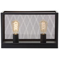 TISCHLEUCHTE Maze 94523/86 - Schwarz, Metall (40/15/25.5cm) - Brilliant