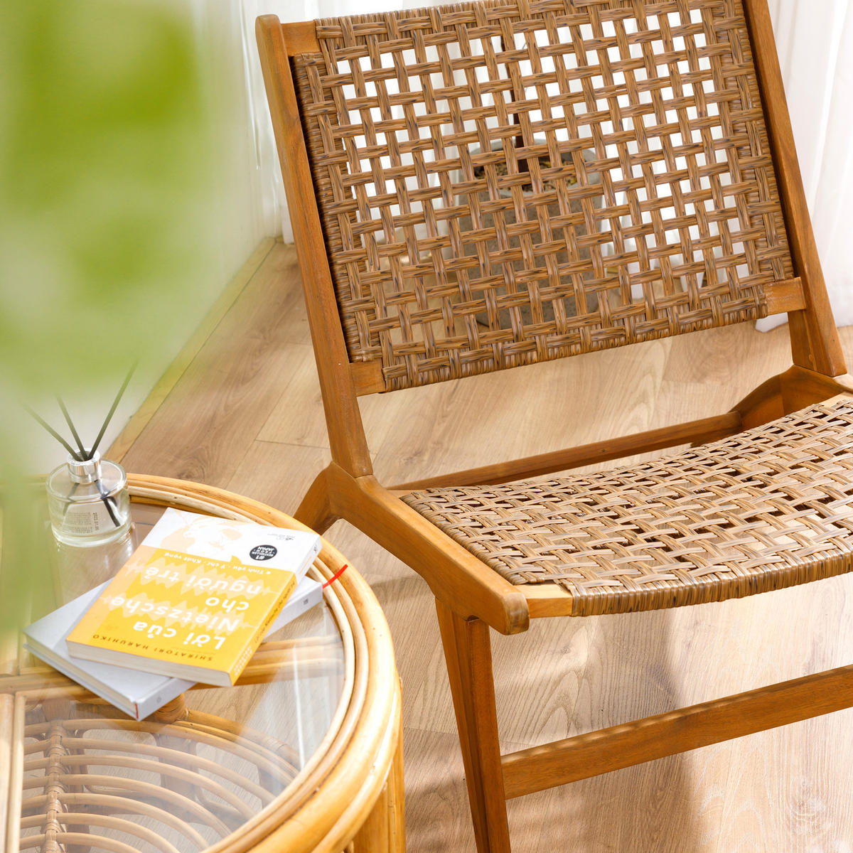 SESSEL Holz Braun - Braun, Holz (65/76/82cm) - Nordlys