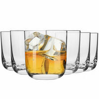 WHISKYGLÄSER Glamour, 6er-Set, 300 ml - Transparent, Glas (0.3L) - Krosno Glass