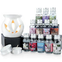 AROMALAMPE Set weiß - Weiß, Keramik (7.5/8/7.5cm) - Excellent Houseware