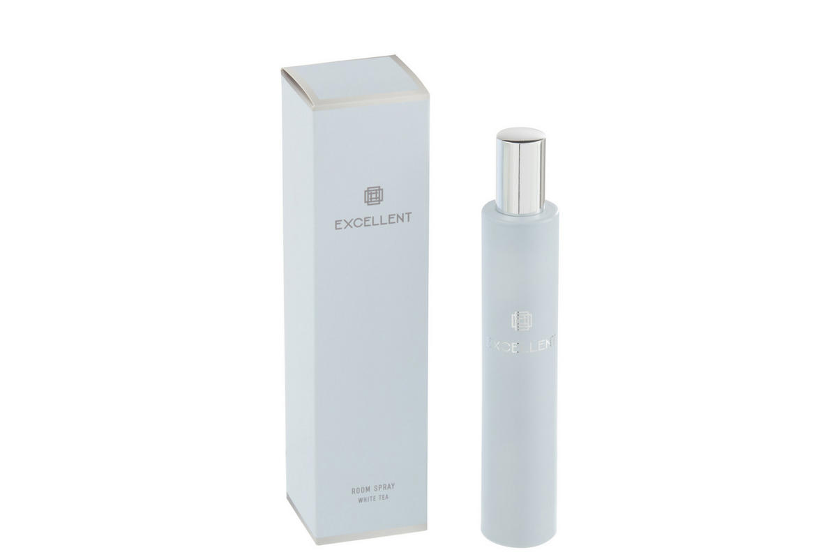 DUFTARTIKEL EXCELLENT - Glas - Blau - Blau, Glas (4.5/18/4.5cm) - J-Line